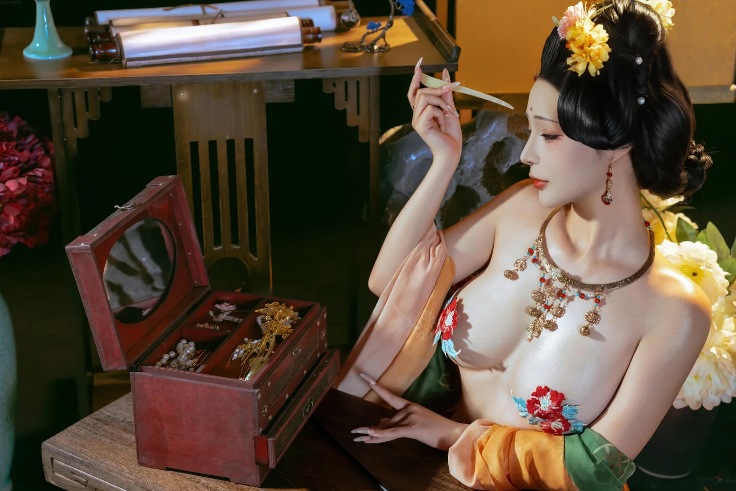 yuuhui玉汇 - 唐宫夜宴 [136P-1.47GB] tg@simisebaisi 【丝足阁】050.webp